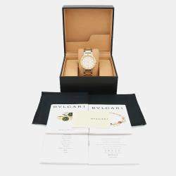 Pre Owned Bvlgari BB BB38SG Automatic 18k Yellow Gold Stainless Steel Men's Wristwatch 38 mm