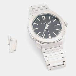 Pre Owned Bvlgari Octo OC41S Automatic Stainless Steel Men's Wristwatch 41 mm