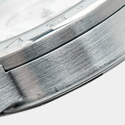 مملوكة مسبقًا Bvlgari Diagono DG40SCH Silver Dial Stainless Steel Men's Wristwatch 40 mm