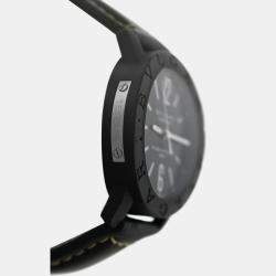 Pre Owned Bvlgari BvlgariBvlgari BB40CL Automatic Black carbon steel Men's Wristwatch 40 mm