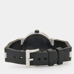 Pre Owned Bvlgari Diagono AL38TA Automatic Aluminum Titanium Men's Wristwatch 38 mm