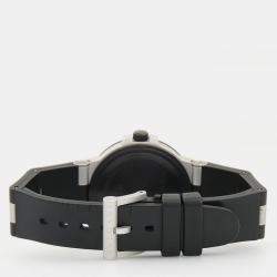 Pre Owned Bvlgari Diagono AL38TA Automatic Aluminum Titanium Men's Wristwatch 38 mm