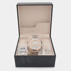 Pre Owned Bvlgari Diagono DGP42SGCH Automatic Rose Gold Stainless Steel Men's Wristwatch 42 mm