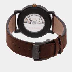 Pre Owned Pre-Owned Bvlgari Bvlgari-Bvlgari 103556 Black Automatic Blacksteel Men's Wristwatch 41 mm