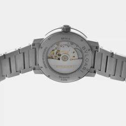 Pre Owned Bvlgari Bvlgari Bvlgari BB41S Automatic Stainless Steel Men's Wristwatch 41 mm