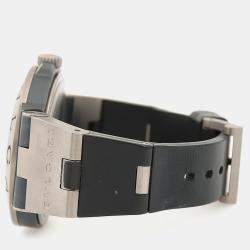 مملوكة مسبقًا ساعة يد رجالية بلغاري دياجونو TI44TA أوتوماتيكية تيتانيوم أسود 44 مم