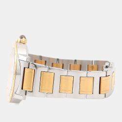 مملوكة مسبقًا Bvlgari Bvlgari BBLP37SG Automatic White Diamonds 18K Rose Gold Stainless Steel Women's Wristwatch 37mm