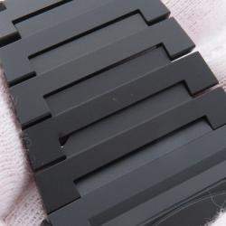 Pre Owned Bvlgari Octo Finissimo 103278 Automatic Black Ceramic Men's Wristwatch 43 mm