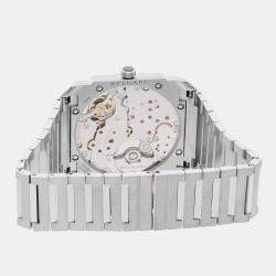 Pre Owned Pre-Owned Bvlgari Octo Finissimo 103431 Blue Automatic Stainless Steel  Men's Wristwatch 40 MM