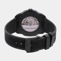 Pre Owned Bvlgari Octo 103927 Black Stainless Steel Automatic Men's Wristwatch 41mm