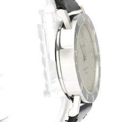 Pre Owned Bvlgari Silver Stainless Steel Bvlgari BB 33 SL AUTO Automatic Women's Wristwatch 33 mm