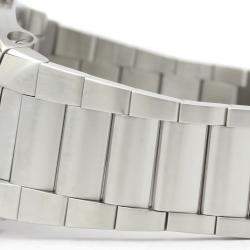 Pre Owned Bvlgari White Stainless Steel Ergon EG40S Automatic Men's Wristwatch 40 MM