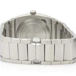 Pre Owned Bvlgari White Stainless Steel Ergon EG40S Automatic Men's Wristwatch 40 MM