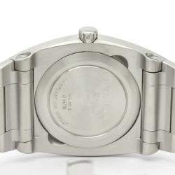 Pre Owned Bvlgari White Stainless Steel Ergon EG40S Automatic Men's Wristwatch 40 MM