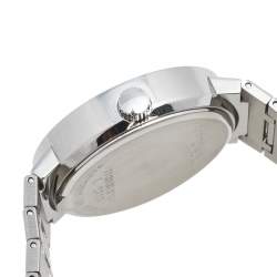 Pre Owned Bvlgari Black Stainless Steel Bvlgari BB 38 SS Auto Men's Wristwatch 38 mm