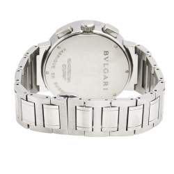 Bvlgari Black Stainless Steel Bvlgari BB 42 SS CH Men's Wristwatch 42 mm