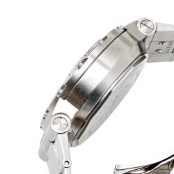 Pre Owned Bvlgari Black Stainless Steel Diagono Scuba SC38S Chronograph Men's Wristwatch 38 MM