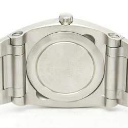 Pre Owned Bvlgari Black Stainless Steel Ergon Automatic EG40S Men's Wristwatch 40 MM