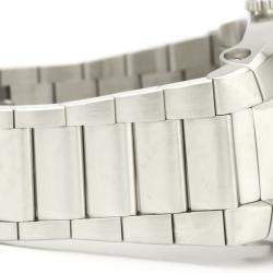 Pre Owned Bvlgari Black Stainless Steel Ergon Automatic EG40S Men's Wristwatch 40 MM