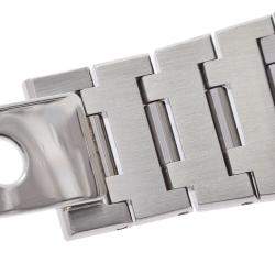 Pre Owned Bvlgari Black Stainless Steel Bvlgari Bvlgari BB38SSCH Automatic Men's Wristwatch 38 mm