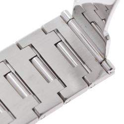 Pre Owned Bvlgari Black Stainless Steel Bvlgari Bvlgari BB38SSCH Automatic Men's Wristwatch 38 mm