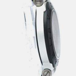 Pre Owned Bvlgari Silver Aluminium Diagono Automatic Men's Wristwatch 38 mm