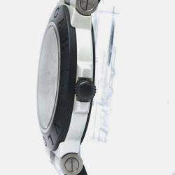 Pre Owned Bvlgari Silver Aluminium Diagono Automatic Men's Wristwatch 38 mm