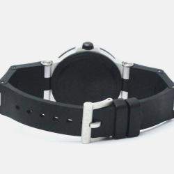 Pre Owned Bvlgari Silver Aluminium Diagono Automatic Men's Wristwatch 38 mm