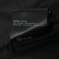 Calvin Klein Black Cotton Reflective Fireman Jacket M