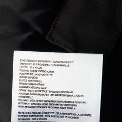 Canada Goose Black Synthetic Detachable Fur Hooded Zip-Up Jacket M