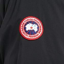 Canada Goose Black Nylon Hooded Down Jacket XL
