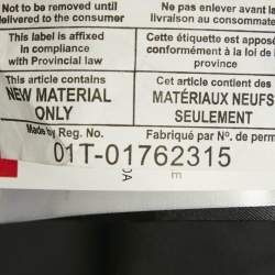 Pre Owned Canada Goose Black Synthetic Chilliwack Down Jacket M