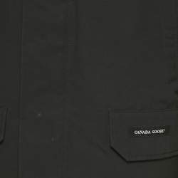 Pre Owned Canada Goose Black Synthetic Chilliwack Down Jacket M