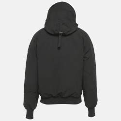 Pre Owned Canada Goose Black Synthetic Chilliwack Down Jacket M