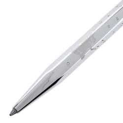 Caran d'Ache Crystal Silver Tone Ballpoint Pen