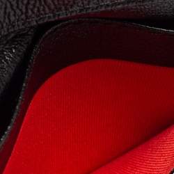 Carolina Herrera Signature Embossed Leather Bifold Card Case