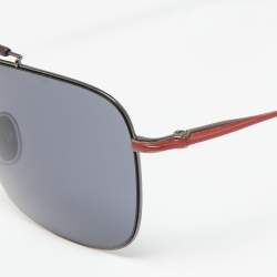 Carolina Herrera Brown Havana SHE159 Aviator Sunglasses