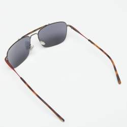 Carolina Herrera Brown Havana SHE159 Aviator Sunglasses