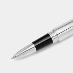 Cartier R de Cartier Resin Silver Tone Rollerball Pen