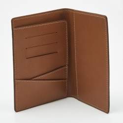 Pre Owned Cartier Black Leather Passport Holder