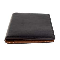 Pre Owned Cartier Black Leather Passport Holder