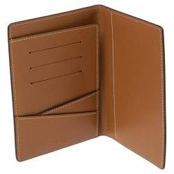 Cartier Black Leather Passport Holder