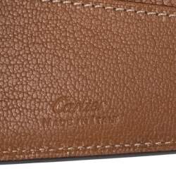 Cartier Black Leather Passport Holder