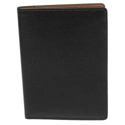 Cartier Black Leather Passport Holder