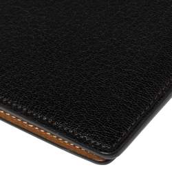 Cartier Black Leather Passport Holder
