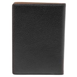 Pre Owned Cartier Black Leather Passport Holder
