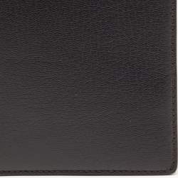 Pre Owned Cartier Black Leather Passport Holder