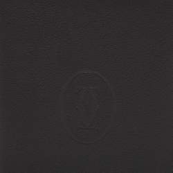 Cartier Black Leather Must de Cartier Card Holder