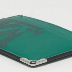 مملوكة مسبقًا حافظة بطاقات مزدوجة جلد أخضر كارتير مست دي كارتير