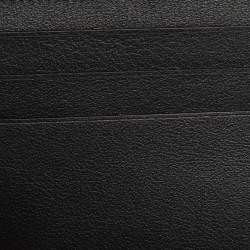 Pre Owned Cartier Black Leather Simple Card Holder